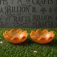 Handgemaakte gegraveerde hars schaal, traditioneel Chinees design, oranje kleur, voor dadels, desserts, chocolade, fruit, snacks, cadeau.