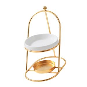 Nouveau design, brûleur d'aromathérapie en céramique écologique, diffuseur d'huiles essentielles, lampe chauffante, lampe à cire fondante, usage domestique - Product Image 5