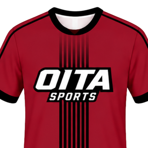 Red Maroon White Rugby <b>Jersey</b> <b>Short</b> Sleeve V Neck Team Uniform Breathable Lightweight Custom Training Sportswear Shirt - Product Image 3