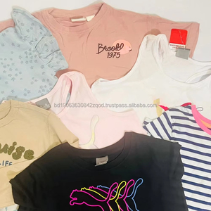 Camiseta de Verano para Niños y Niñas, 100% Algodón, Estampada, Ropa de Bebé Recién Nacido 2YK, en Stock - Product Image 6
