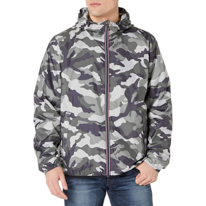 Veste coupe-vent décontractée pour homme, hiver, design patchwork, imperméable, écologique, respirante, taille standard et plus, personnalisable - Product Image 2