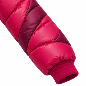 Blouson matelassé court surdimensionné pour homme, couleur unie, teint sur mesure, respirant, doublure en nylon écologique, coupe-vent en coton de haute qualité - Product Image 4