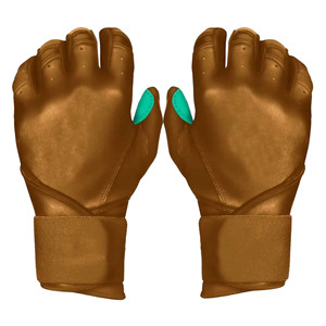ถุงมือตีเบสบอลสำหรับผู้ใหญ่ LOOKATI SPORTS หนังโพลีเอสเตอร์/ผ้าฝ้าย ปิดด้วยแถบตีนตุ๊กแก ระบายอากาศได้ดี พร้อมที่รองรับข้อมือ - Product Image 5
