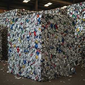 Chatarra de Aluminio UBC Clasificada y Comprimida Lista para Plantas de Reciclaje y Compradores Globales de Procesamiento de Metales - Product Image 3