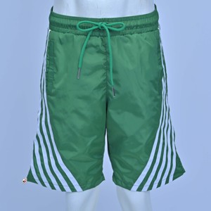 Pantalones Cortos Deportivos de Poliéster para Hombre, Color Sólido, Alta Calidad, Cintura con Cordón, Secado Rápido, Estilo Casual, Largo Bermuda, Venta al Por Mayor - Product Image 1