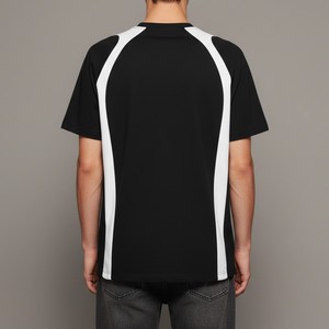 T-shirt pour homme, imprimé sur mesure, coton, col rond, tee-shirt tendance, respirant, doux, confortable, vêtements décontractés, fabrication OEM ODM - Product Image 3