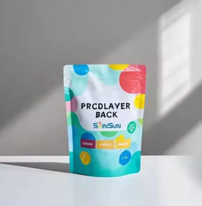 Sachet Doypack Qualité Alimentaire avec Fenêtre, Fond Carré et Fermeture Ziplock pour Café, Thé et Emballage Alimentaire, Impression de Logo Personnalisée - Product Image 2