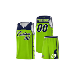 Maillot de basket-ball personnalisé de haute qualité, uniforme imprimé avec le nom du joueur/de l'équipe, sans manches, séchage rapide, 100% polyester, vêtements de sport pour hommes - Product Image 6