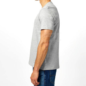 T-shirts décontractés pour hommes en coton 100% légers et à séchage rapide, coupe classique, vêtements de mode à bas prix - Product Image 2