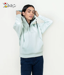 XEEP Sweat-shirts à capuche personnalisés pour hommes, en jersey tricoté, imprimés par transfert thermique, avec logo sur le devant, poche, respirants et à séchage rapide, pour l'hiver et les loisirs - Product Image 3