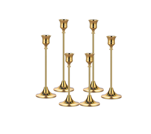 Candelabros de Latón, Portavelas Decorativos, Centros de Mesa para Velas, Soportes para Velas de Latón - Product Image 2
