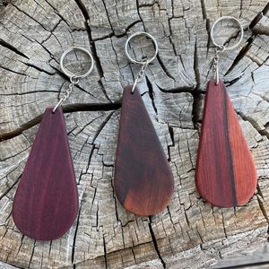 Porte-clés en bois personnalisé, gravure laser, logo gravé en gros, fournisseur de cadeaux promotionnels, porte-clés en bois élégant - Product Image 4