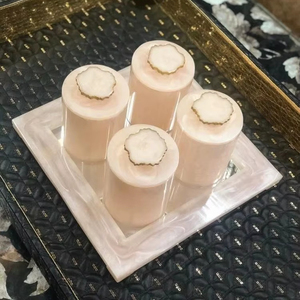 Tarro de Resina Epoxi Hecho a Mano con Tapa para Joyería, Dulces, Almacenamiento de Cocina, Organizador de Cosméticos y Artículo de Regalo para Decoración del Hogar - Product Image 1