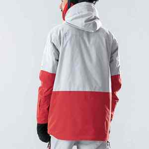 Veste de snowboard respirante avec logo personnalisé, vêtements de neige d'hiver pour hommes et femmes, combinaison de neige imperméable, veste de ski chaude - Product Image 4