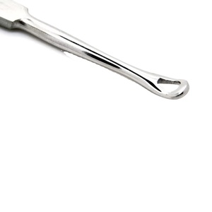 Curettes auriculaires professionnelles Fox Dermal 6 mm, droites, aiguisées, manuelles, pour ORL - Product Image 3