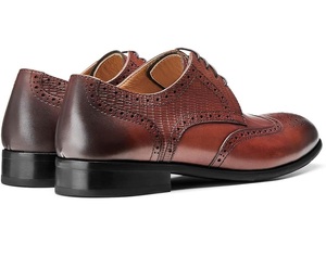 Último Diseño, Personaliza tu Propio Logotipo, Fabricante, Venta al por Mayor, Botas de Color Marrón de Buena Calidad, Zapatos de Cuero Genuino para Caballero con Cordones - Product Image 6