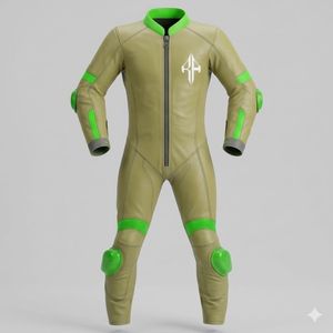 ชุดมอเตอร์ไซค์หนังแท้สำหรับแข่งรถ ฤดูหนาว แบบสั่งทำพิเศษ คุณภาพพรีเมียม ดีไซน์ทันสมัย ชุดหนังมอเตอร์ไซค์สำหรับผู้ชาย รุ่นล่าสุด - Product Image 2