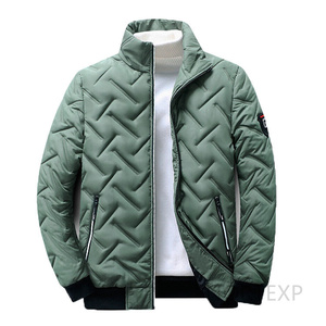 Veste d'hiver à capuche pour homme sur mesure ODM, style formel décontracté, en fibre de polyester épaisse, imperméable, réversible, vente en gros à l'international - Product Image 4