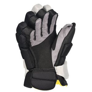 Gants de sport sans doigts en polyester respirant avec fermeture auto-agrippante unisexe toutes saisons noir blanc 2027 - Product Image 6