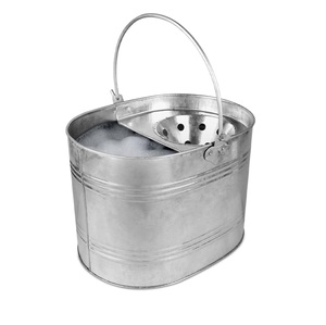 Nuevo Cubo de Limpieza Hecho a Mano, Cubo de Fregona Galvanizado para el Hogar, Cubo de Fregona Elegante, de Diseño Clásico y Estilizado - Product Image 5