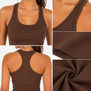 Women's <b>Knitted</b> <b>Tank</b> <b>Top</b> 100% Cotton Premium Breathable Quick Dry Eco-Friendly Soft Touch Streetwear Customizable Designed for - Product Image 6