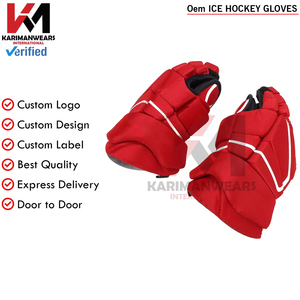 Gants de hockey sur glace personnalisés OEM, légers et protecteurs, pour l'entraînement et les matchs, approvisionnement en gros - Product Image 4