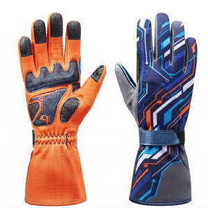 Gants de karting d'hiver très demandés, en matière extensible douce, avec paume antidérapante, imperméables, légers, à doigts complets pour - Product Image 1