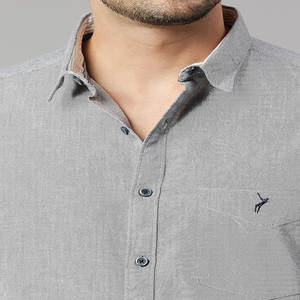 High Quality Custom Men's Bamboo Cotton <b>Dress</b> <b>Shirt</b> Luxury Full <b>Sleeve</b> Polo Collar Breathable <b>Long</b> <b>T</b>-<b>Shirt</b> - Product Image 2