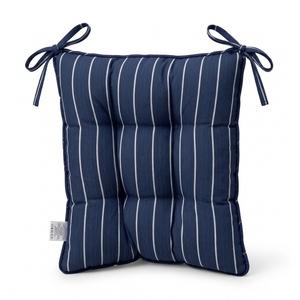Coussins de siège de qualité supérieure pour chaises de bureau, taille et couleur personnalisées, super doux, pour chaise de salle à manger, 100 % coton, rembourrés avec sangles. - Product Image 4