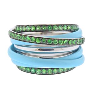 Bracelet jonc en alliage plaqué or de haute qualité à motif géométrique, bracelet jonc unisexe tendance, design noir et blanc, style classique pour femme - Product Image 3