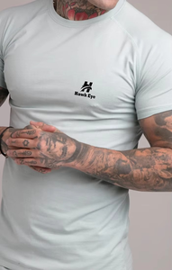 Conjunto de Camiseta y Pantalones Cortos de Algodón Tejido Transpirable de Color Sólido con Impresión Digital de Alta Calidad Personalizable para Hombre, Estilo Casual de Verano - Product Image 6