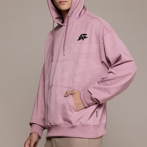 Hoodies surdimensionnés sur mesure, faible MOQ, matière douce et coupe décontractée pour un look tendance et décontracté. Hoodies basiques surdimensionnés. - Product Image 2