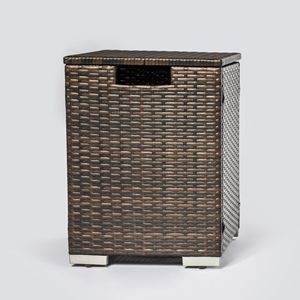 Copertura per bombola del gas in vimini di rattan per esterni, copertura per serbatoio del propano e bombola del gas - Product Image 6