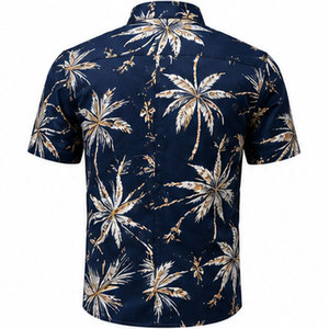 Chemise pour homme de luxe à imprimé abstrait, tissu doux et design élégant, style décontracté chic, chemise à imprimé numérique - Product Image 2