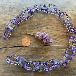 Cadena Decorativa de Resina para Colgar en la Pared, Arte Mural Hecho a Mano para el Hogar, Sala de Estar, Dormitorio, Oficina, Hotel, Paredes Interiores, Lujo Moderno - Product Image 1