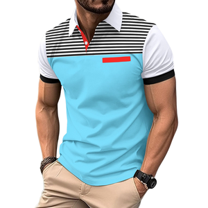 T-shirts décontractés à manches courtes pour hommes, personnalisables avec logo brodé sur le devant, respirants, 100% coton, motif uni, tissu tricoté 180g, OEM - Product Image 2