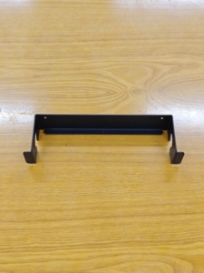 Support en tôle d'acier sur mesure, thermolaqué, découpé au laser, plié et soudé, composant industriel OEM, sur mesure selon la demande - Product Image 2