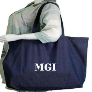 Sac fourre-tout tendance et écologique en coton 100 % biologique, avec logo personnalisé, facile à transporter, nouveau style, réutilisable pour les courses - Product Image 1