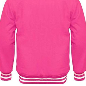 2026 New Arrival Wool Letterman <b>Jacket</b> <b>Men</b> Varsity <b>Jacket</b> Set Custom Embroidery Logo Patchwork Red <b>White</b> Quick Dry Breathable - Product Image 4