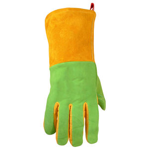 Gants de soudage en cuir de sécurité industrielle, résistants au feu, respirants, écologiques, compatibles écran tactile, pour travaux TIG MIG en extérieur - Product Image 2