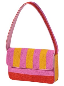 กระเป๋าถือสะพายไหล่ประดับลูกปัดทำมือ กระเป๋าฤดูร้อนประดับลูกปัด กระเป๋า Staud แบบประดับลูกปัด กระเป๋าสะพายไหล่ประดับลูกปัด กระเป๋าถือประดับลูกปัดจากอินเดีย - Product Image 4