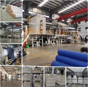 900gsm Vinyl Tarp vải PVC 0.7mm kín Thuyền bơm hơi sửa chữa Tấm bạt PVC kỹ thuật dệt chống cháy cho - Product Image 6