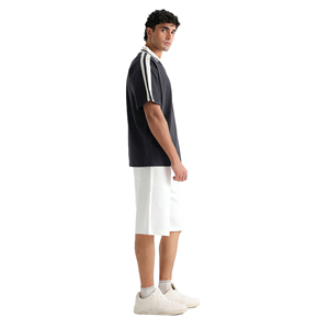 Men Lightweight Summer Sportswear <b>Set</b> With Casual Cotton T Shirt And Shorts Factory Supplier - Product Image 2