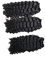 Extensions de cheveux humains vierges 100% naturels indiens - Cuticules alignées, couleur et texture personnalisables, tissage/attache à clipser, 10-30 pouces