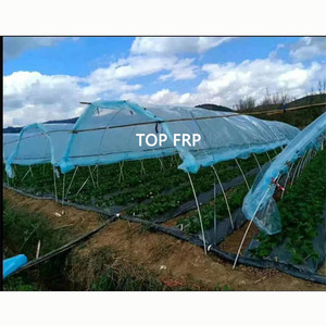High Strength Pultruded Solid Fiberglass <b>Rod</b> Tomato Plant Support Stake for Plantation Farm Fence Post - Product Image 5