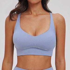 Sujetador Deportivo de Alto Impacto para Mujer, Personalizado al por Mayor, Sin Varillas, Anti-Impactos, Sin Costuras, Acolchado, con Soporte para Correr y Yoga - Product Image 1