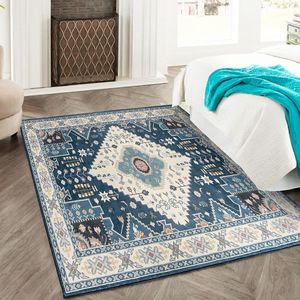 Ensemble de paillassons et de tapis durables en tissu imitation laine, tapis d'entrée élégant - Product Image 4