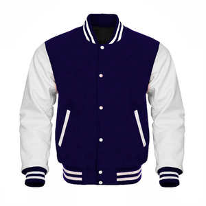 Vestes de baseball personnalisées pour équipes de lycée, numéros brodés, prix de gros, vestes Letterman pas chères - Product Image 6