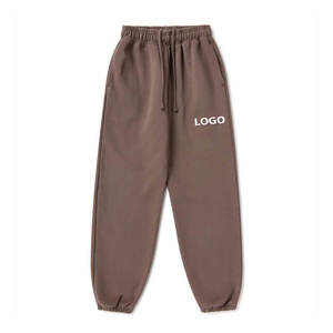 Pantalones Deportivos para Hombre, Cintura Media, Elásticos, Transpirables, de Lona, para Gimnasio, Correr, Uso Diario, con Bolsillos Funcionales - Product Image 1