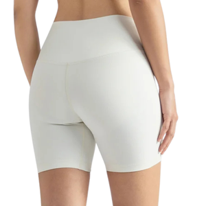 Shorts Deportivos Negros de Cintura Alta para Mujer, Logotipo Personalizado, Shorts de Compresión para Fitness, Yoga, Running, Ciclismo, Entrenamiento, Elásticos - Product Image 4